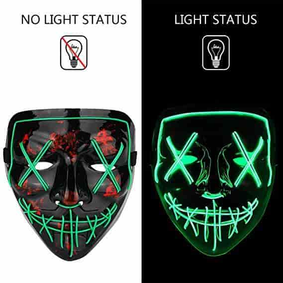 Spooklume Neon Mask